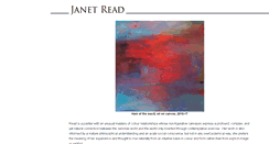 Desktop Screenshot of janet-read.com