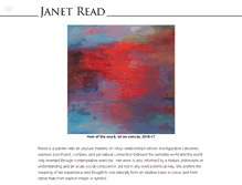 Tablet Screenshot of janet-read.com